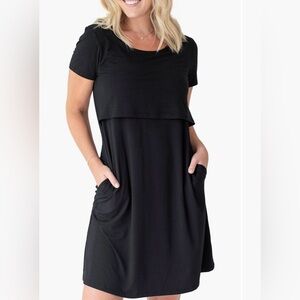 Kindred Bravely Eleanora Maternity/ Nursing Lounge Dress